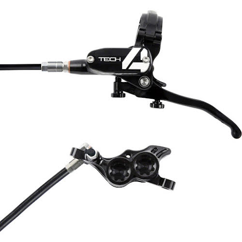 Hope Tech 4 E4 Disc Brake and Lever Set - Hydraulic - Post Mount - Black