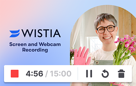 Wistia Screen and Webcam Recorder small promo image