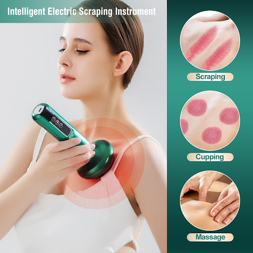 Title 2, Electric Vacuum Cupping Massager for Body Anti-...