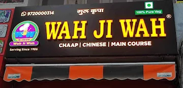 Wah Ji Wah menu 