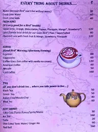 John Seagull menu 6