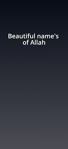 Screenshot Name's of Allah