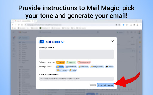 ChatGPT Email Writer by Mail Magic