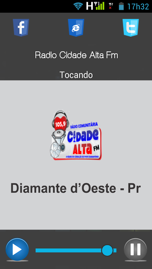 Radio Cidade Alta FM Screen 3