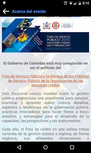 UNPS Colombia 2015