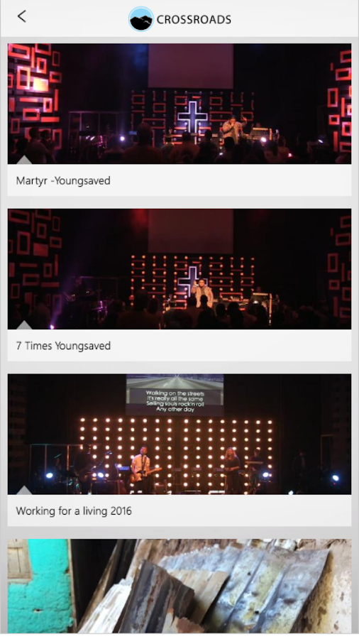 Crossroads Church - Bay Area Screen 3
