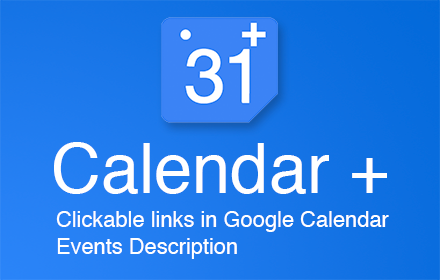 Calendar + for Google Chrome™ Preview image 0