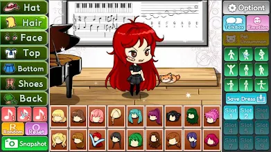 Anime Girl Dress Up Games School