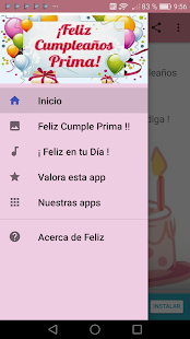 Feliz Cumpleaños Prima - náhled