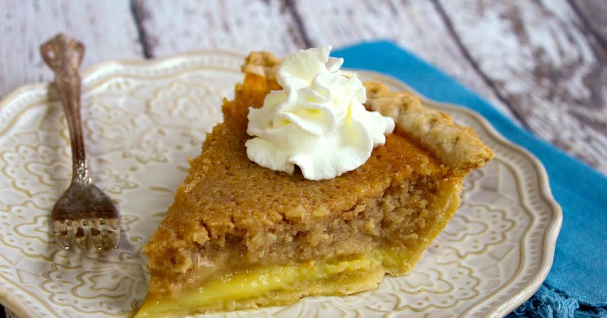 Peanut Butter Buttermilk Pie | Just A Pinch Recipes