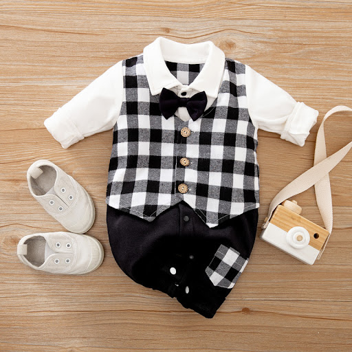 Title 4, Gentlemans Baby Clothes Long-sleeved outfits a...