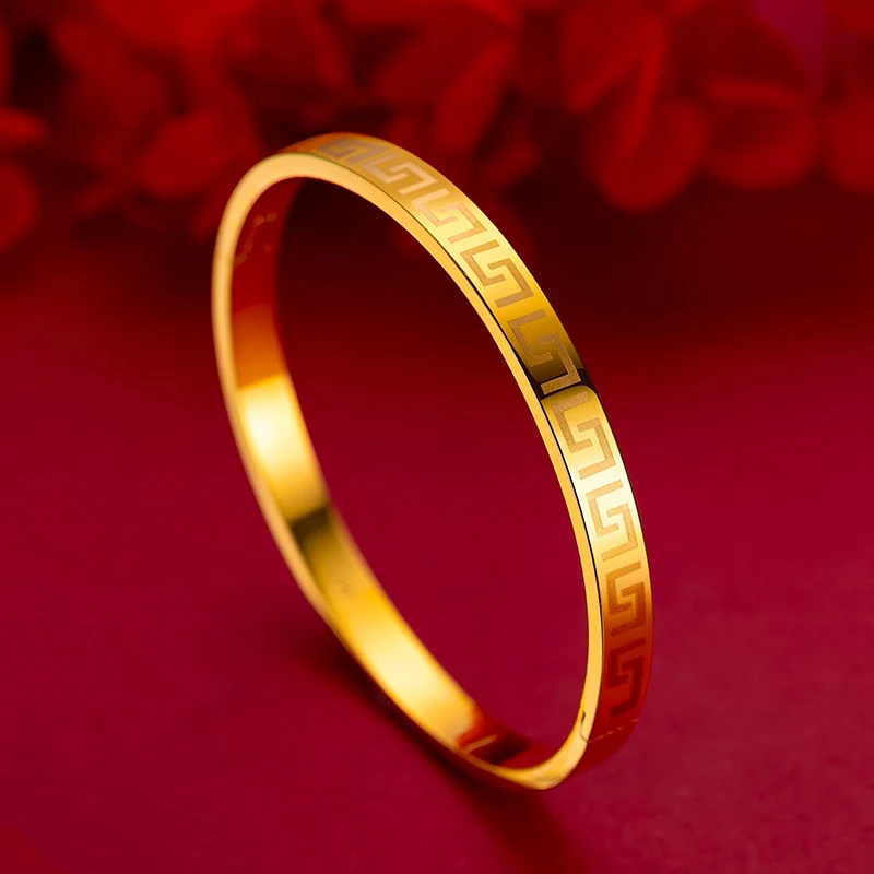 Bracelet motif Grande Muraille avec boucle, pour hommes et femmes. Design unique, style intemporel. Un accessoire parfait pour toutes les occasions.