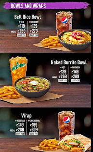Taco Bell menu 3