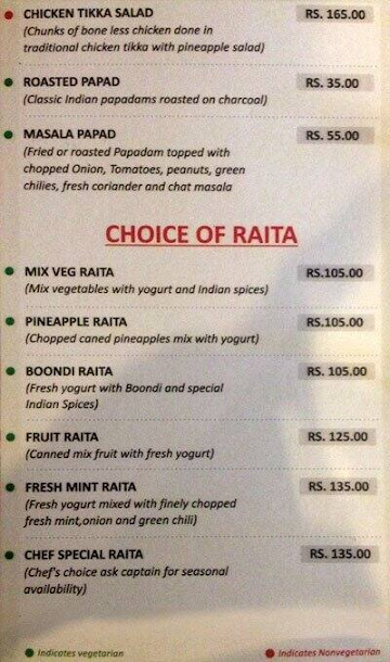 Indijeo Restro & Bar menu 