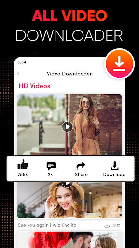 Screenshot All Video Downloader HD App