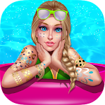 Summer Salon - Beach Tattoo Apk