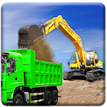 Cover Image of Download Sand Excavator Truck Driving Rescue Simulator game 2.1 APK