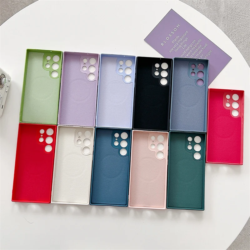 Title 6, S23 Ultra Magnetic Phone Case Fine Hole Protect...