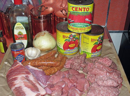 Nonnas BEST SUNDAY GRAVY. Its ALL ABOUT the ingredients tho- if you can't access these (perish the thought!) try finding them online. OR- take a flight out to NYC, see a show, and hit Arthur Ave in the BRONX, NY where I do my monthly food shopping. 