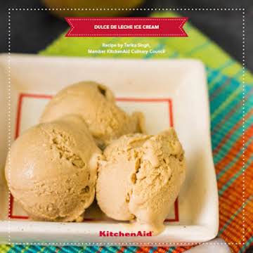 DULCE DE LECHE ICE CREAM WITHOUT AN ICE CREAM MAKER