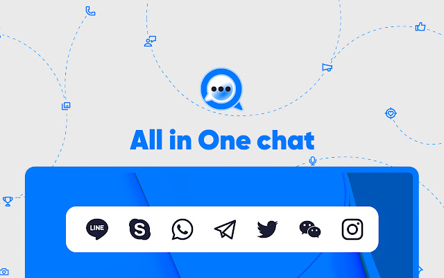 Online messengers in All-in-One chat