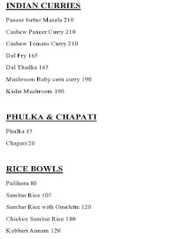 Malgudi Flavors menu 4