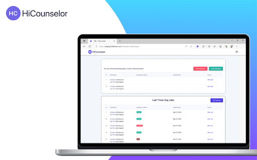 HiCounselor Auto Application - Job Assistant!