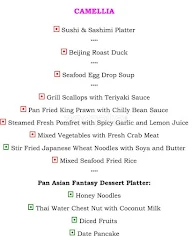 Pan Asian - ITC Maratha menu 1