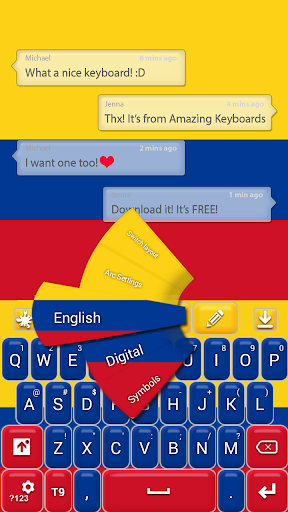 Colombia Keyboard