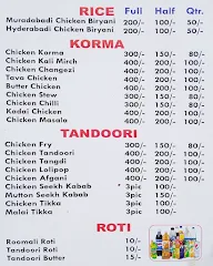 Muradabadi Chicken Corner menu 3