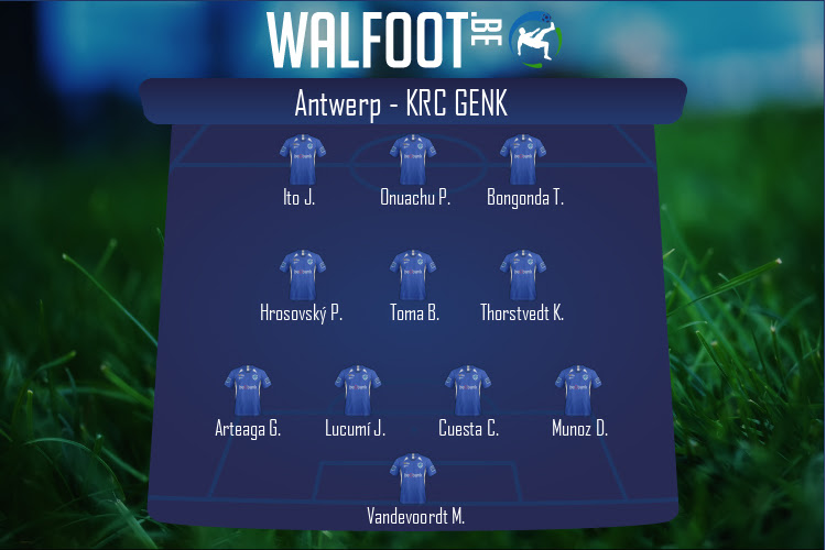 Composition KRC Genk | Antwerp - KRC Genk (30/04/2021)