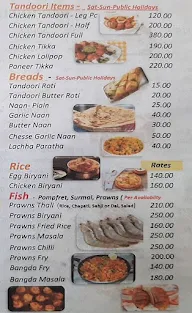 The CSK's Restaurant menu 4