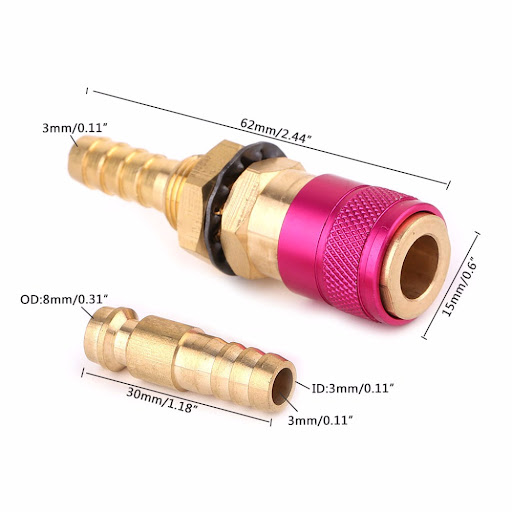 Title 5, Self-locking MIG-500 Cooling Water Tank Socket