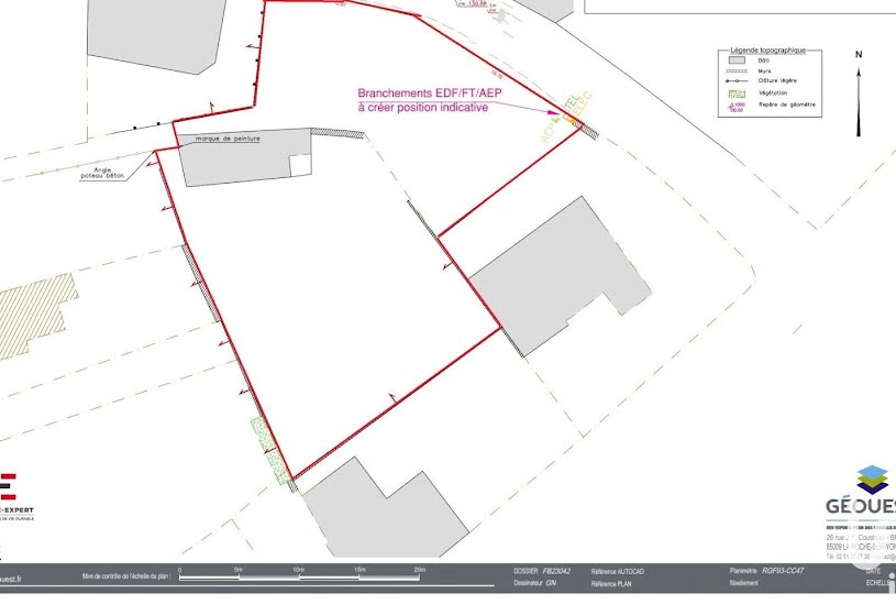  Vente Terrain à bâtir - à La Chaize-le-Vicomte (85310) 