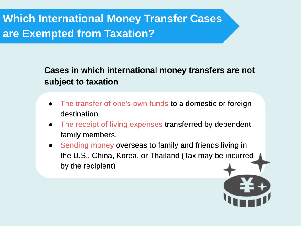 Is Consumption Tax Due on International Money Transfers? Case Studies and How to File Tax Return