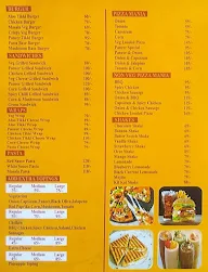 Friend's Pizza Parlour & Fast Food menu 3