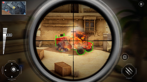 Screenshot WW2 Sniper Shooter 3D: Gun War