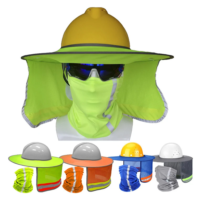 Casque de construction et d'installation extérieur Protection robuste contre les chocs et les intempéries. Sécurité optimale sur chantiers.