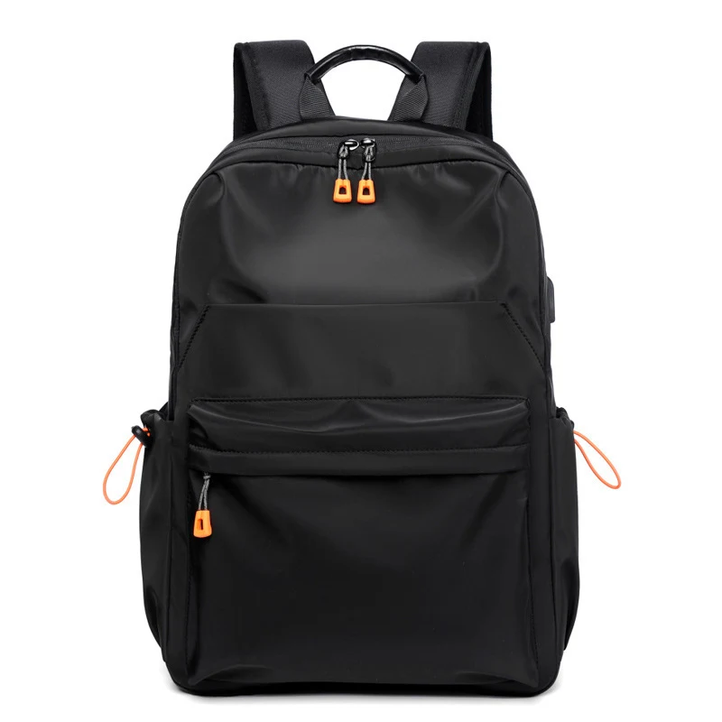 Student Schoolbag Water Repellent Oxford Cloth Casual Backpack, Men and Women's Computer Backpack for Everyday Use