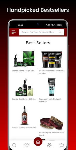 Screenshot Beard Grooming Offers for Men