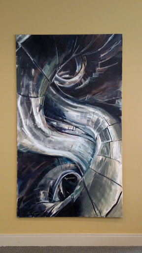  Abstract Yin Yang Painting