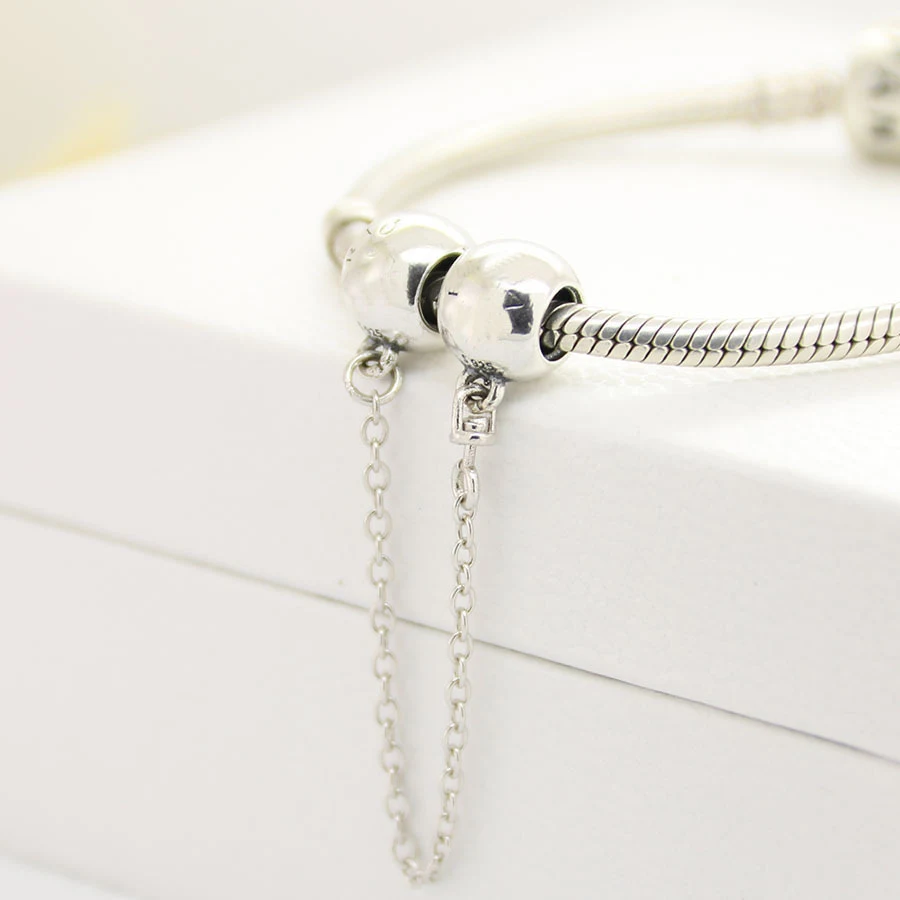 S925 sterling silver safety chain