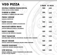 The Pizza Kitchen menu 1