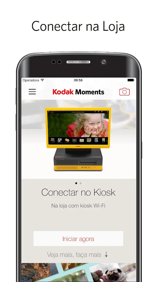   KODAK MOMENTS App: captura de tela 