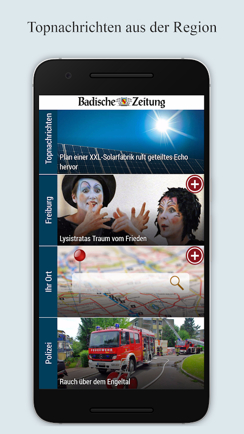 Android application BZ Smart screenshort