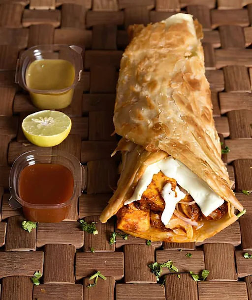 Paneer And Cheese Roll