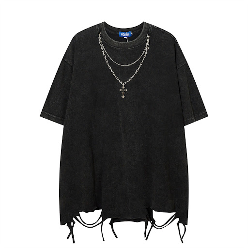 Title 6, Mens Make Old Ripped Short-sleeved T-shirt pro...