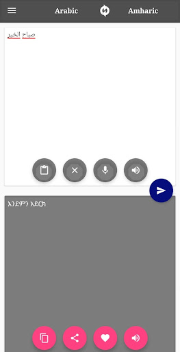 Amharic - Arabic Translator