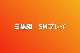 白黒組　SMプレイ