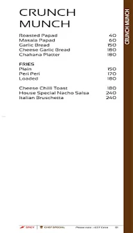 Raaga Imperio menu 1